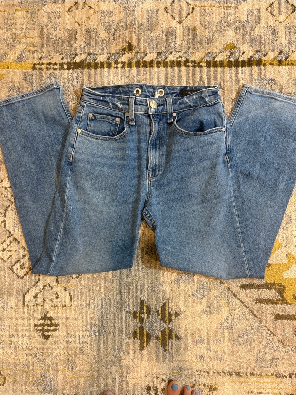 Rag&Bone Maya High Rise Ankle Straight 24